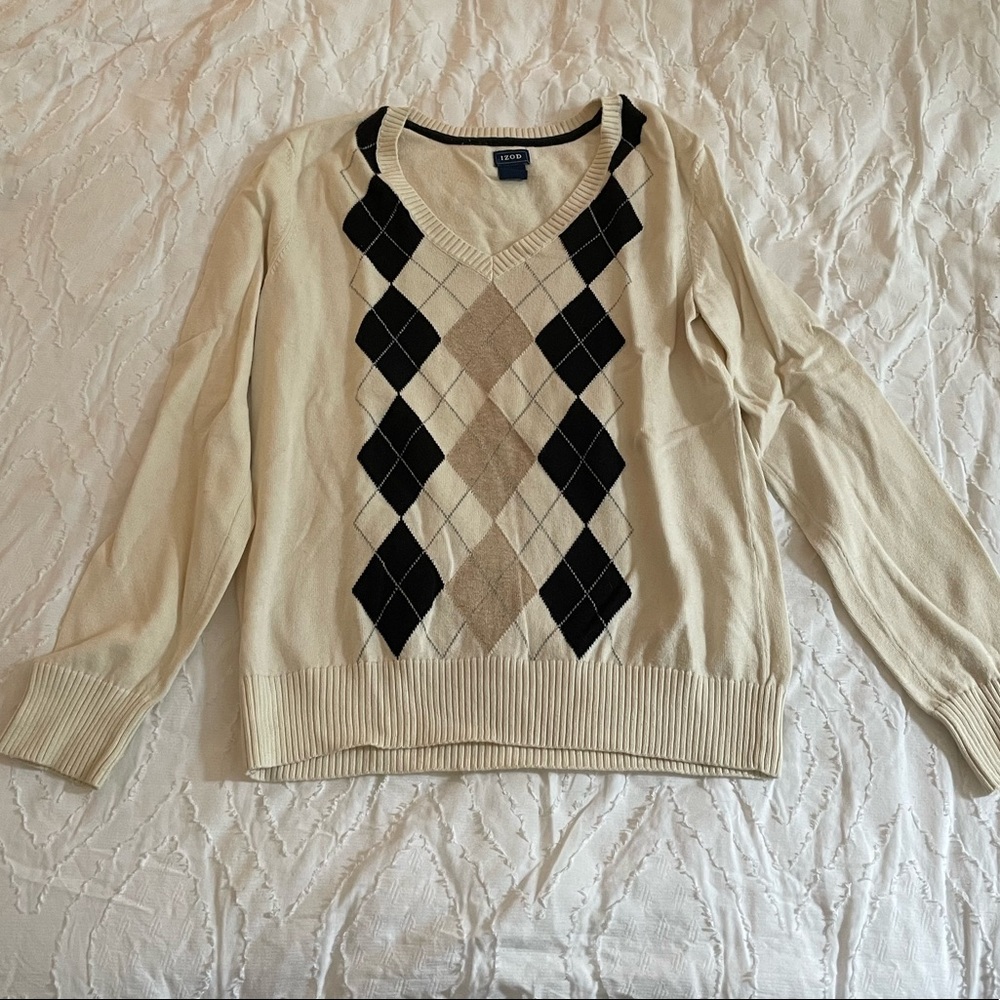 Izod Argyle Sweater